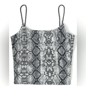 Snakeskin top